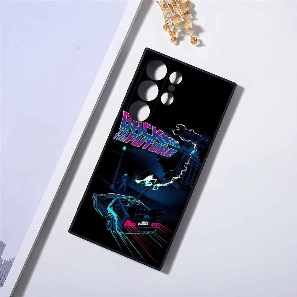 Back To The Future Phone Case For Samsung S24 Ultra S25 S23 Fe S22 S20 S21 Plus A16 A54 A34 A24 A53 A16 Cover