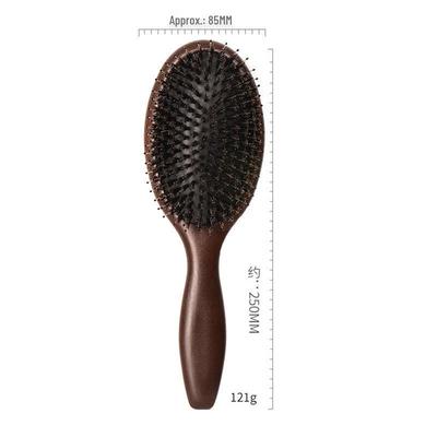 Baidu Boar Bristle Cushion Massage Comb