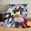 Japanese anime cartoon NARUTO famous Uzumaki Naruto blanket soft home furnishing nap decoration four seasons warm Sherpa blanket B11