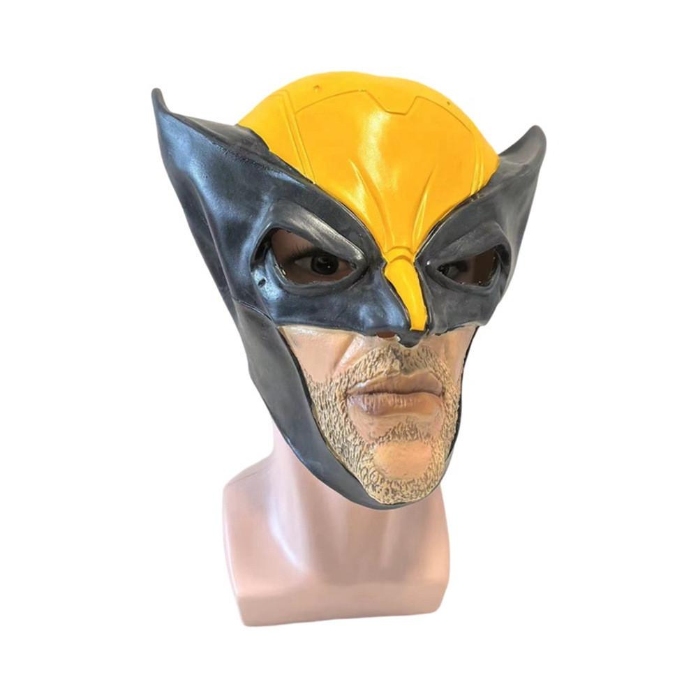 Marvel Maska Wolverina Halloween Cosplay Rekvizita Pryskyřice Polomechanické Umění Pro Fanoušky