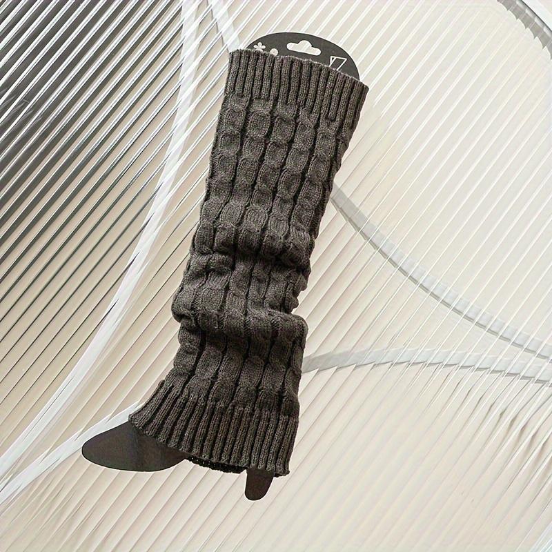 Women Boot Cuffs and Foot Protectors Lolita Heap Socks Autumn Winter Warm Tights Cosplay Knitted Foot Cover Japanese