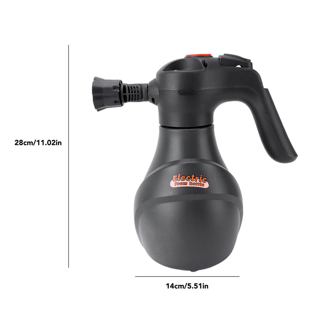 Portable Electric Foam Sprayer PA High Pressure Car Foam Sprayer Multifunctional Garden Watering Tool for Car Washing Gardening