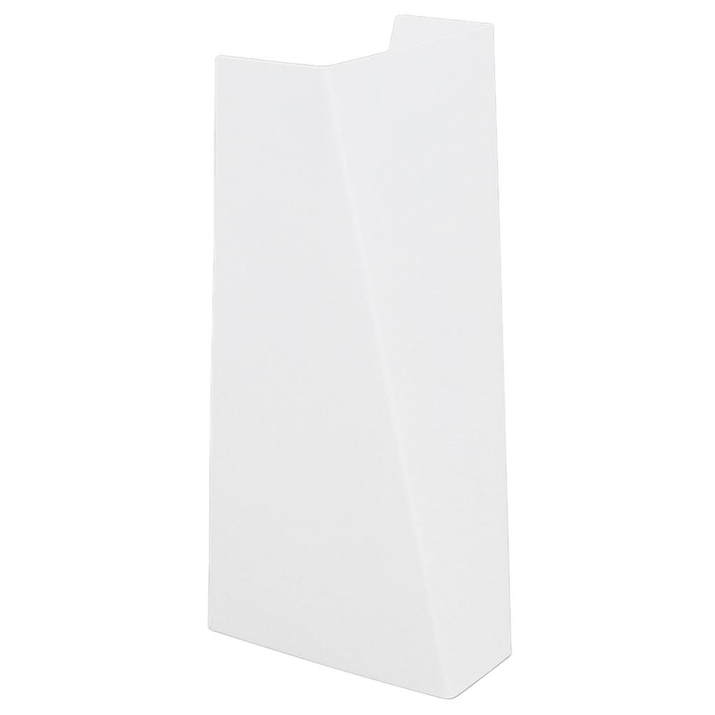 Modern Minimalist Up and Down Wall Light Trapezoid LED Wall Lamp with Warm Light AC85?265V White