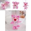 Niedlicher Pink Panther Plüschtier Schlüsselanhänger Entzückende Mini Stofftierpuppe für Mädchen