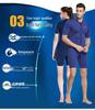 Sharkbat Unisex Short Sleeve 2MM Wetsuit: Sun Protection One-Piece for Snorkeling, Swimming, and Surfing