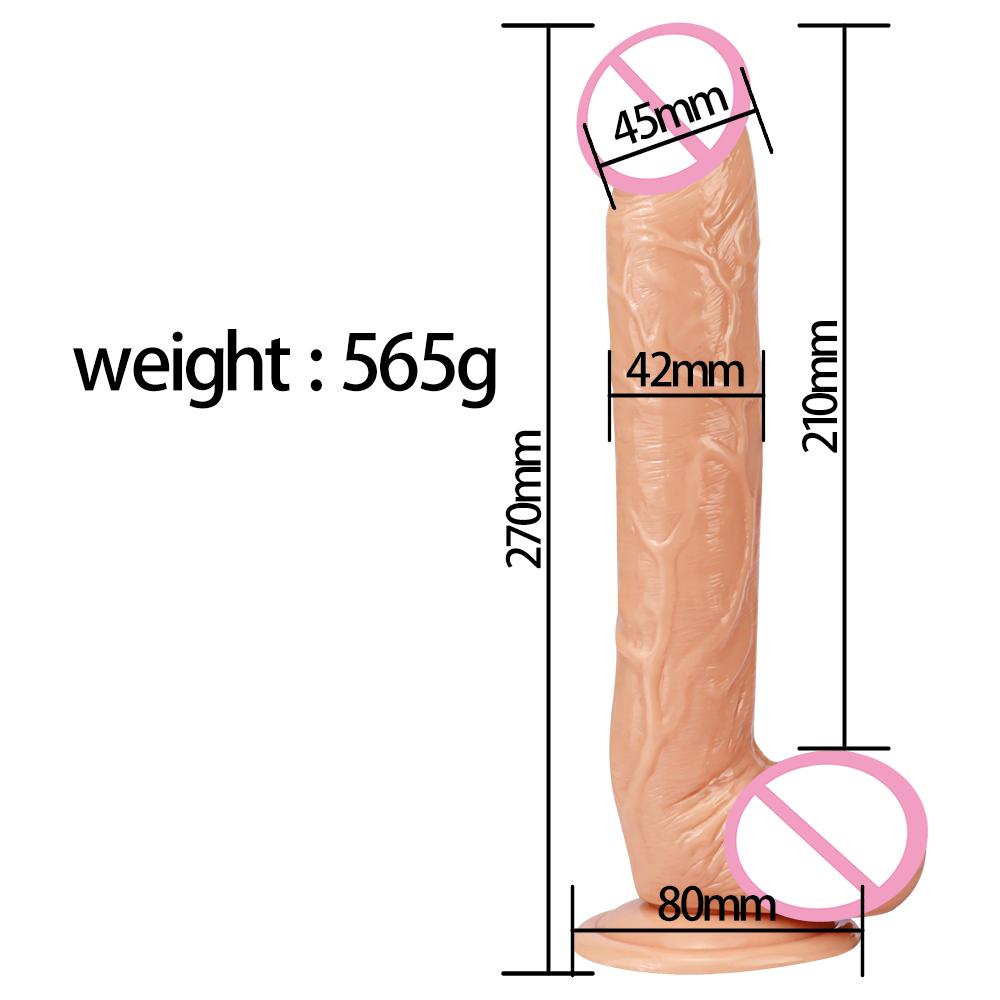 Realistic Long Dildo Big Penis Huge Dildos Vaginal Masturbation G Spot Stimulation Anal Butt Plug For Women Sex Toys Female 18+
