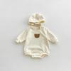 Korean Autumn Baby Romper: Cute Bear Pullover for Newborns, Boys & Girls - Ideal for Outdoor Play