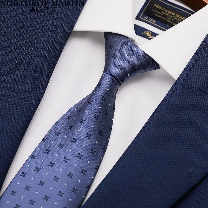 Norsemartin Men s Pre-tied Silk Zipper Tie 50 x 7.5 cm