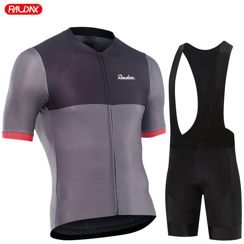 2026 Summer Breathable Cycling Suit Set Raudax Men Quick-Dry Mountain Bike Cycling Clothing Ropa Ciclismo Verano Triathlon Cycling Wear
