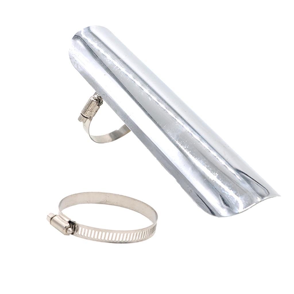 Motorcycle Exhaust Muffler Pipe Protector Heat Shield for