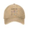 Wing Foiling Surfing Baseball Cap Vintage Distressed Cotton Things I Do In My Spare Time  Sun Cap Unisex Women Outdoor Hats Cap