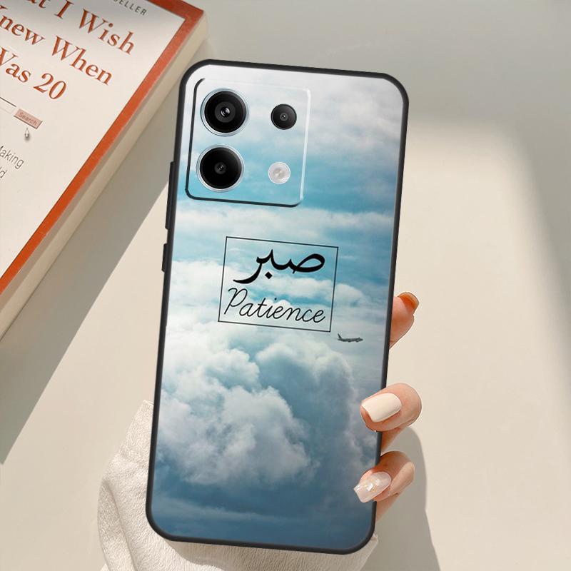 

Sabr Patience Чехол Funda Для Xiaomi Redmi Note 14 10 11 12 13 15 Pro Plus Чехол Для Redmi 15 14C 10C 12C 13C 15C Redmi Note 14 5G