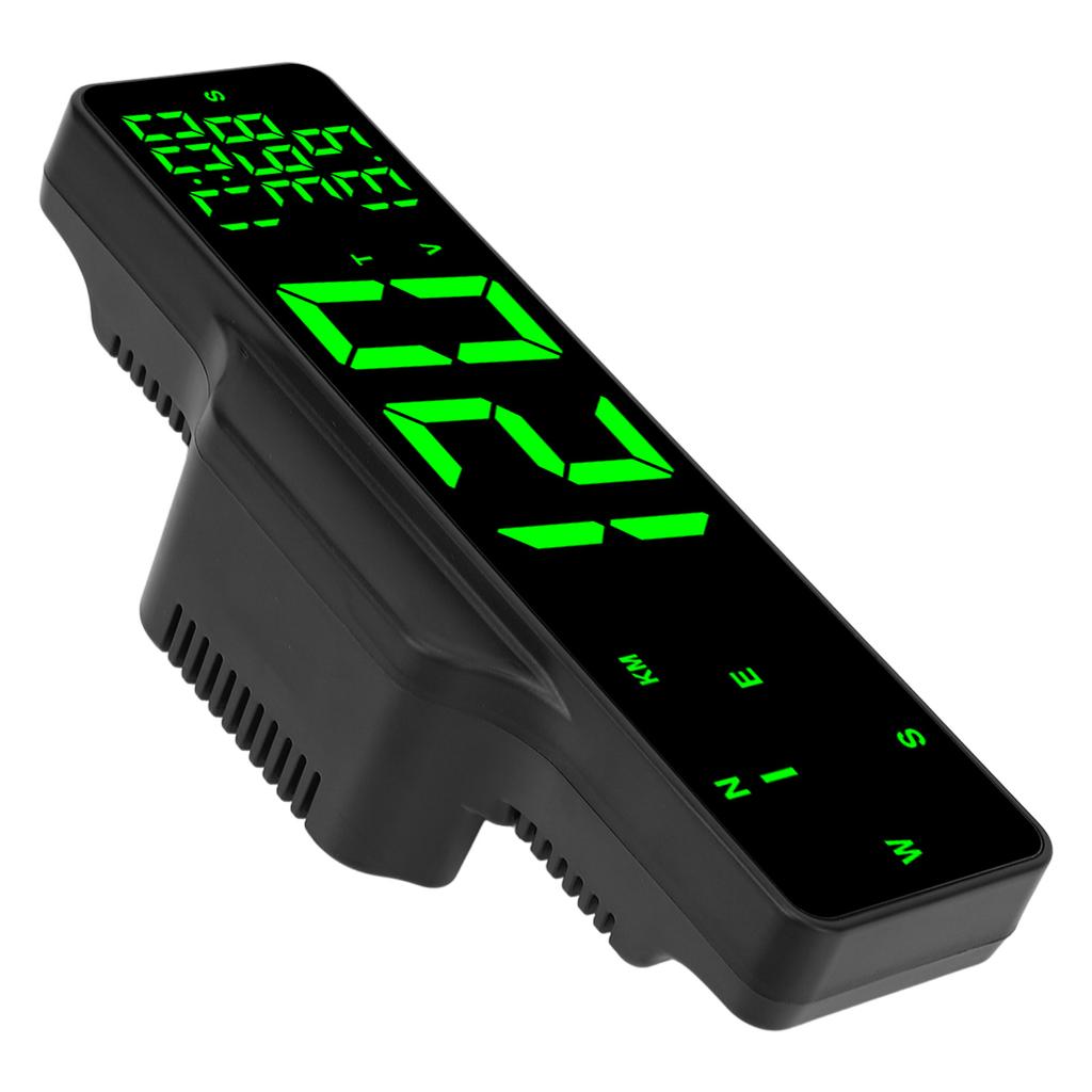 8in Car HUD Display Multifunction GPS Speedometer Fatigue Driving Alarm Universal for Vehicle