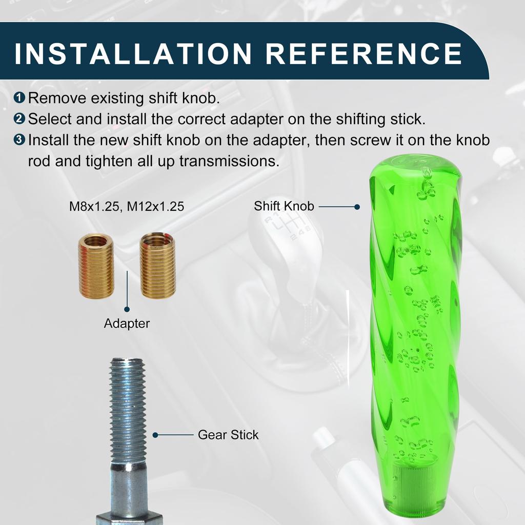 TUCKBOLD 20cm Durable Car Shift Knob | Universal Car and Manual Car Shifter Knob