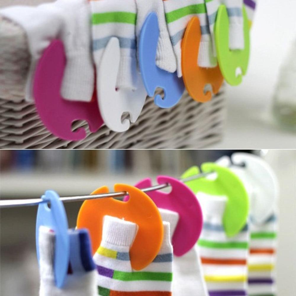 Sock Sorters for Underwear,Necktie Sock Clips Sock Organizers Sock Holder Rings Clothespins