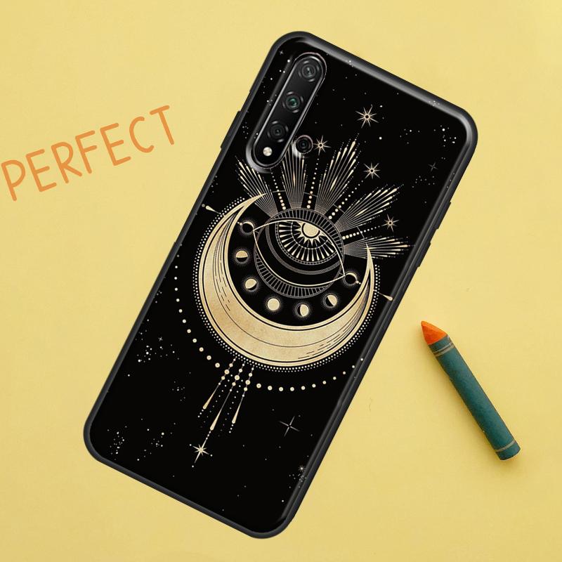 Fortune Telling Moon Stars Hands Art For Huawei Nova 5T 9 10 SE 7i 8i 11i 12i Y60 Y61 Y70 Y72 Y73 Y90 Y91 P20 P30 P40 Lite Case