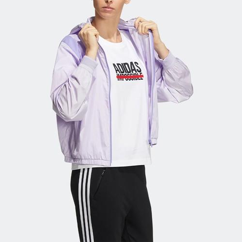Adidas UST WB Sports Hoodie Jacket Women's Light Purple