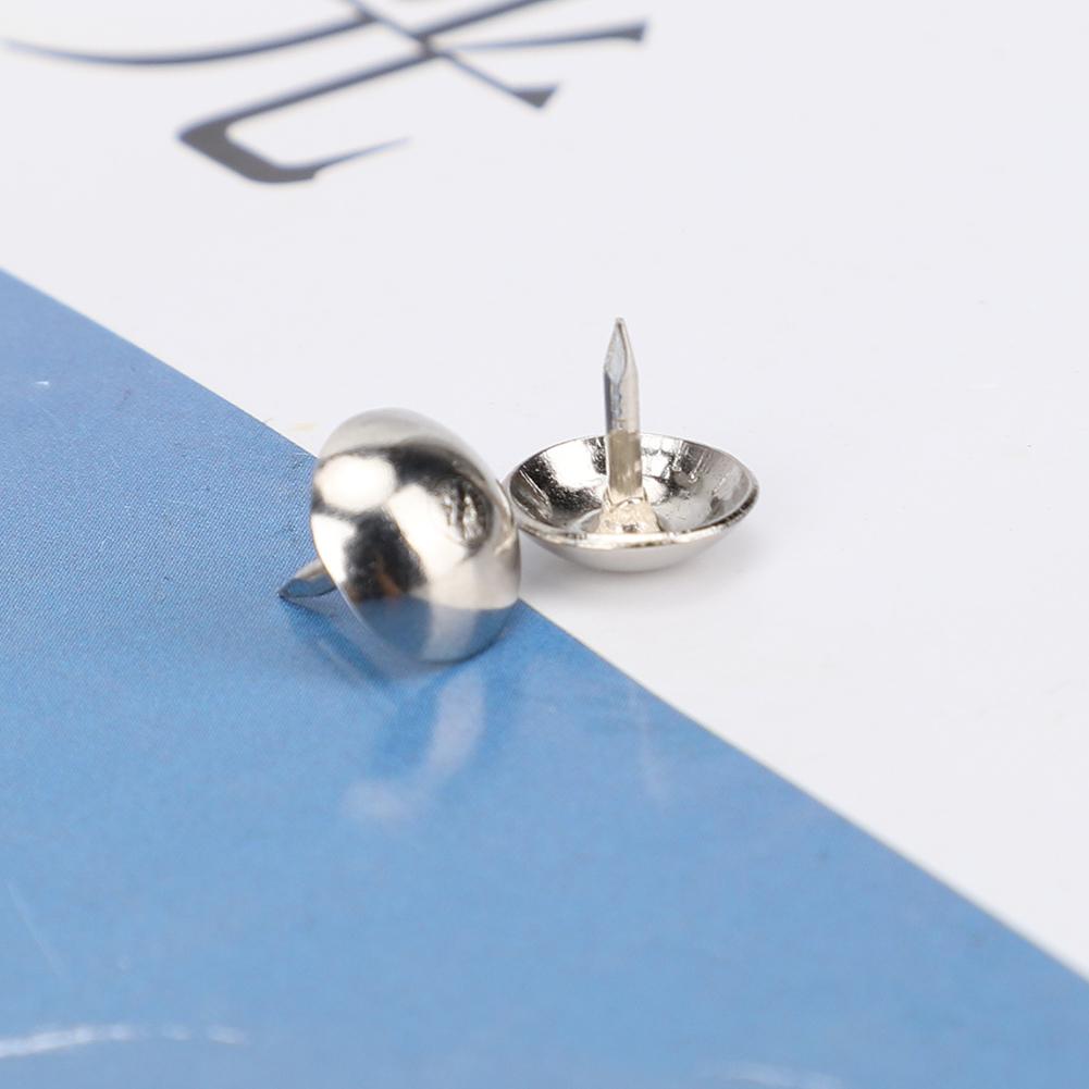 300 Τεμάχια Καρφιά Ταπετσαρίας Ρετρό Σίδερο Ασημί Λευκό Κουτί Δώρου Κοσμημάτων Κουτί Επίπλων Διακοσμητικά Καρφιά Αξεσουάρ