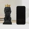 Creative Lion Statue Crown Lion Statue Handmade Art Gift Home Office Decoration Living Room Desk Home Decoration