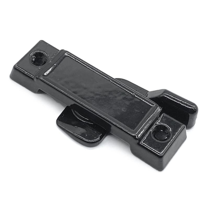 4 Peças Fechadura de Fita Multiuso Acessório de Reposição para Furos de Montagem de Janela Inclui Parafusos para Janela de Correr