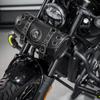 Motorcycle Saddlebag Front Handlebar Bag PU Leather Sissybar Storage Pouches Suitable for Tools&Essential, Daily Commute
