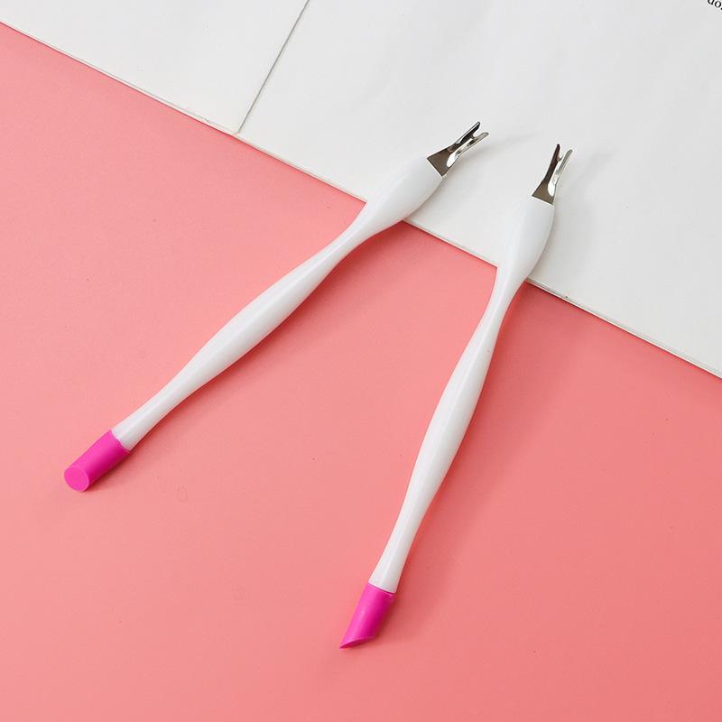 1PC Manicure Nail Cuticle UV Gel Polish Pusher Remover Trimmer Stainless Steel Pedicure Dead Skin Cuticle Care Tools