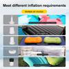 Outdoor Mini Air Pump with LED Light 6 Nozzles Portable USB Inflatables Ring Pool Float Air Mattress Bed Portable