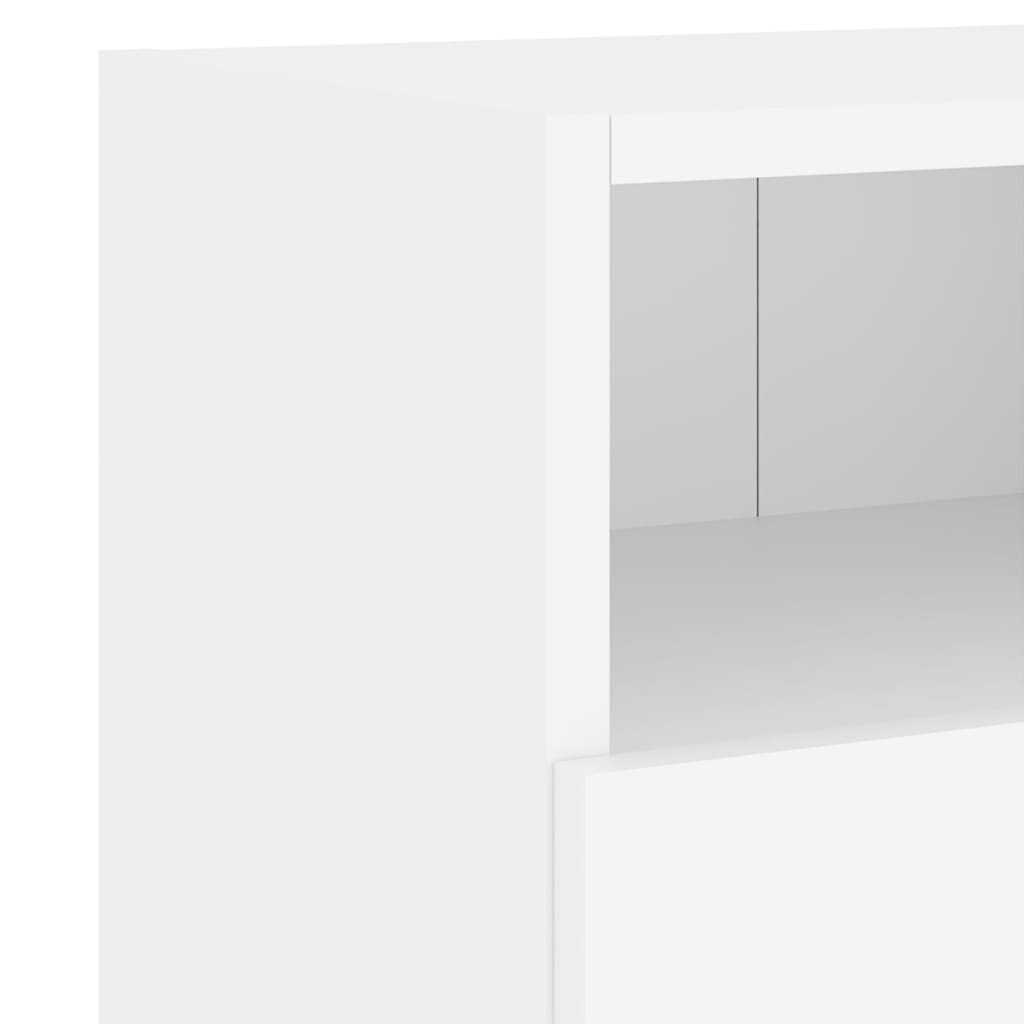 TV Wall Cabinet White 60 x 30 x 30 cm Particleboard