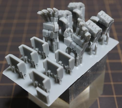 Idola Solid Hand, Square Finger, Medium, 1/144 Scale Plastic Model Parts, IDOLA08 (Robot)