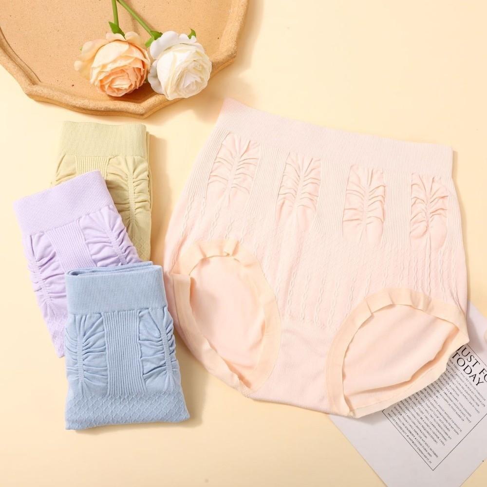 7Pcs Female Lingerie Women Panties Set Underwear Bow Underpants Ruffles Briefs  Daily Sports