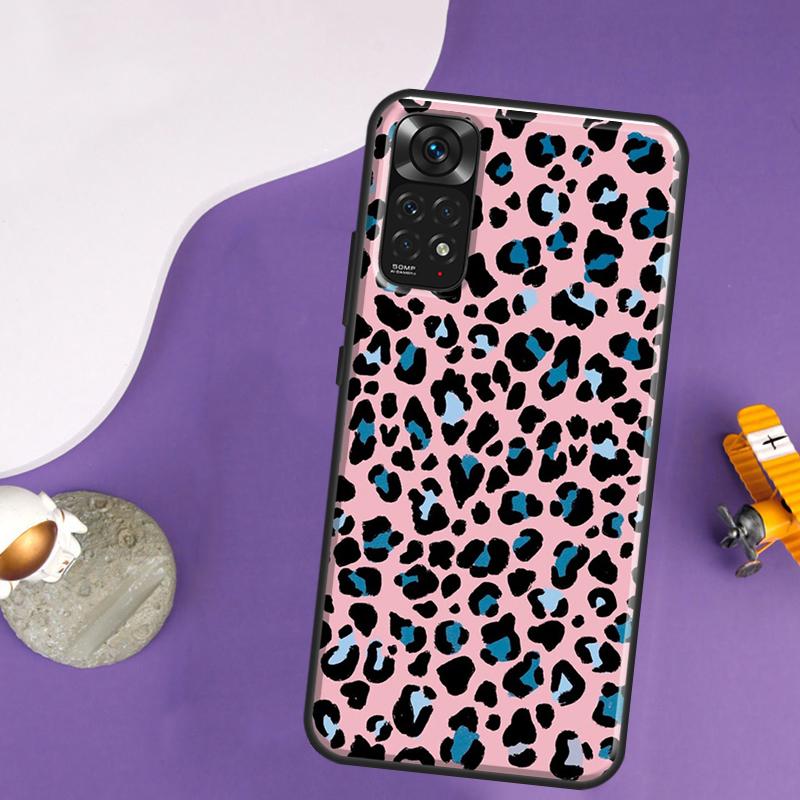 Tiger leopard print panther Case For Xiaomi Redmi Note 12 11 10 8 9 Pro 9S 10S 11S 12S Redmi 12C 10C 9C 10A Back Cover