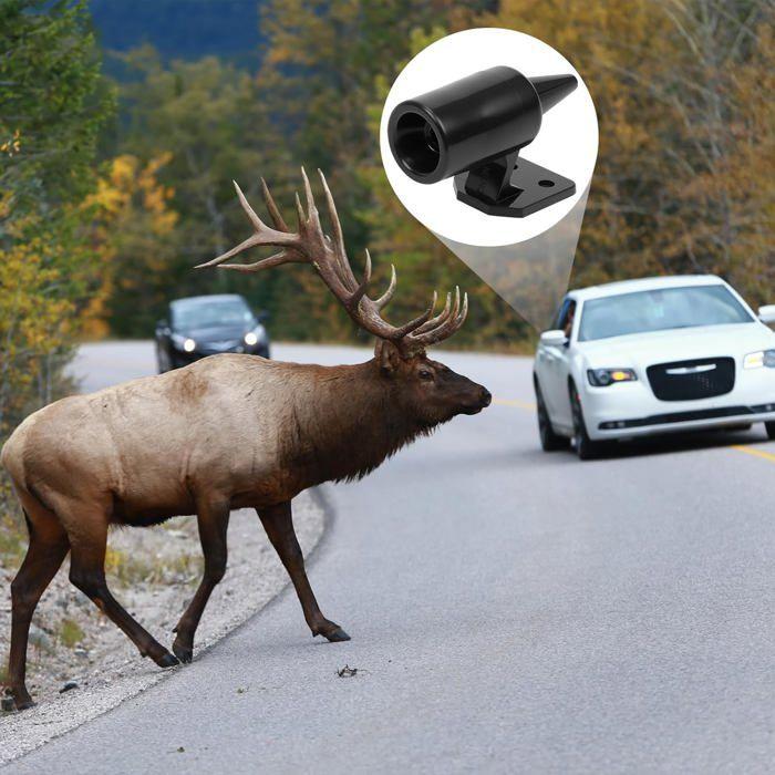 6 Pièces Sifflet Ultrason Anti Gibier, Ultrasonique Cerf Attention, Sifflet Anti Gibier pour Voiture, Anti Collision Animal