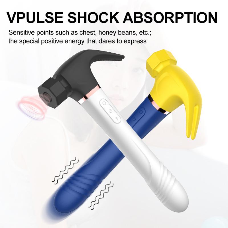 New Multi-Function Vibrating and Telescopic Massager for Women