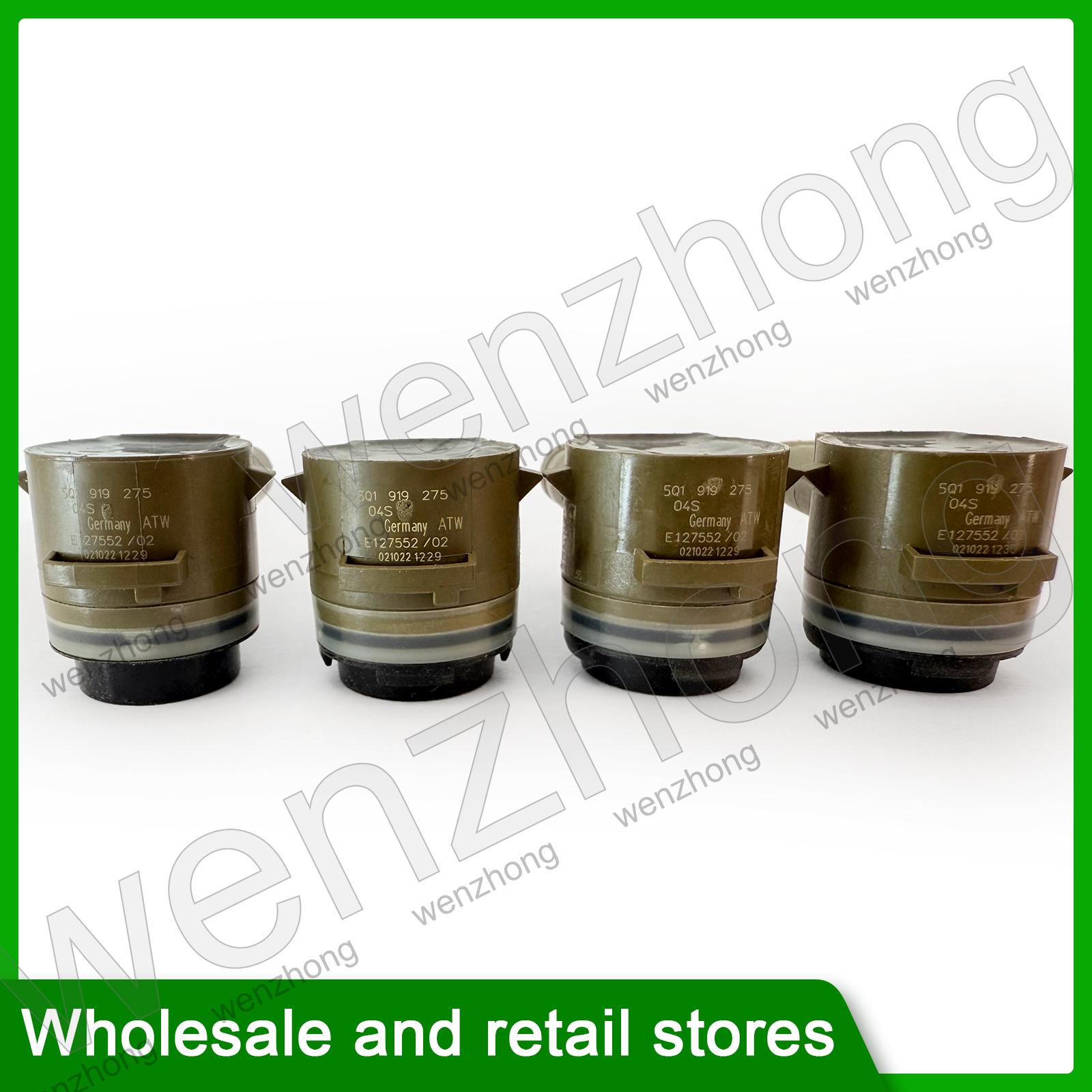 

4PCS 5Q1919275 5Q1 919 275 PDC Reversing Radar Sensor For A6 A7 A8 Q7 Q8 e-tron S6 S7 S8 SQ7 SQ8 4PCS