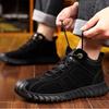 Fashion Winter Pig Leather Velvet Warm Cotton Shoes for Men New Designer Soft-soled Casual Men's Shoes Fashion Light Ankle Boots Male