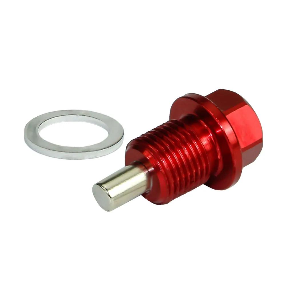 M14*1.5 Aluminum Neo Chrome Magnetic Oil Drain Plug Oil Drain Bolt Oil Sump Drain Plug Nut
