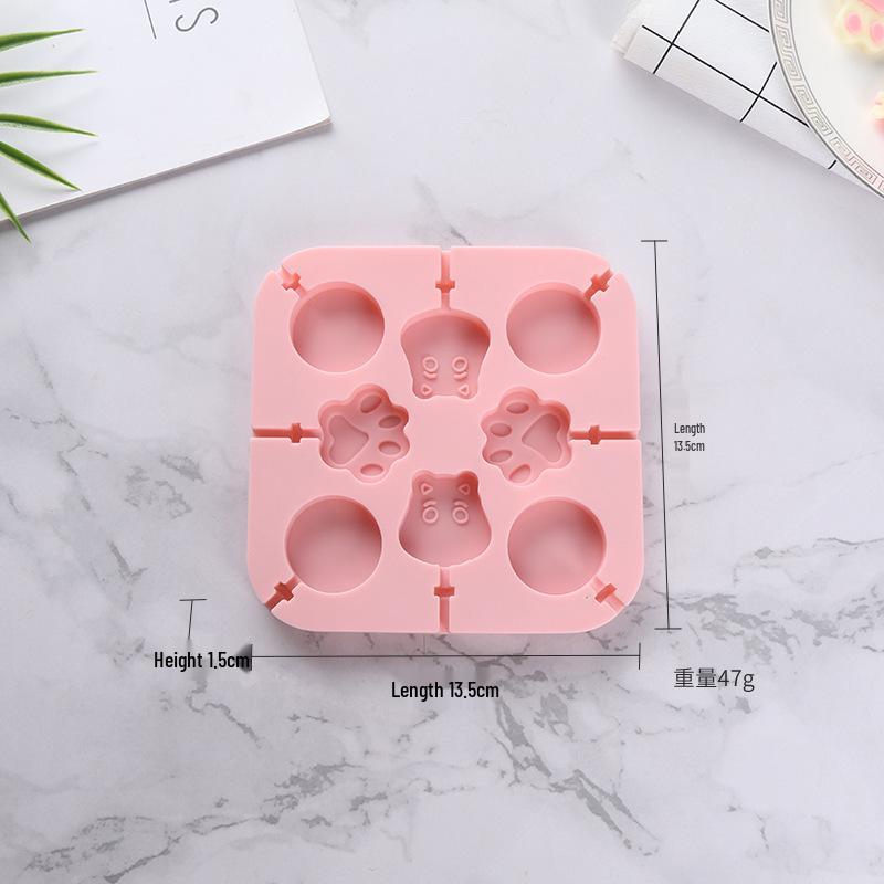 

Silicone Cartoon Candy & Chocolate Lollipop Mold for DIY Baking & Crafts