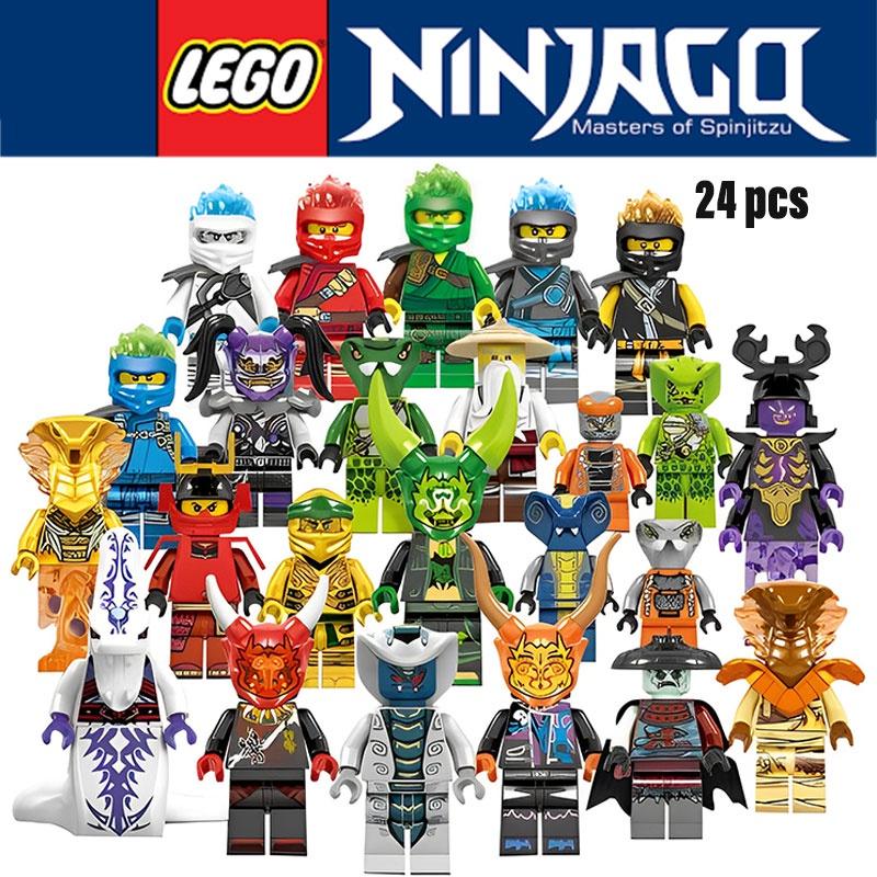 Phantom Ninja 24-teiliges Episches Kampf-Baustein-Set Für Kinder Kunststoffmaterial