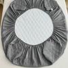Waterproof Bed Sheet with Cotton Clip, Urine Insulation, Anti Slip, Fully Wrapped Mattress Protective Cover, Single Piece Bed Cover