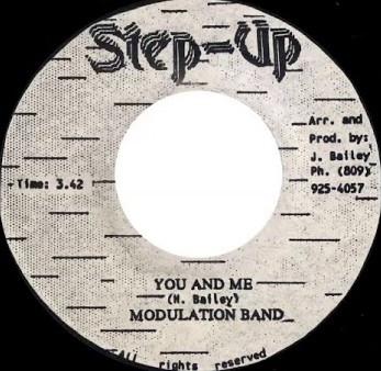 

7inch Record MODULATION BAND You And Me NONE StepUp Jamaica Reggae Ska Dub Used