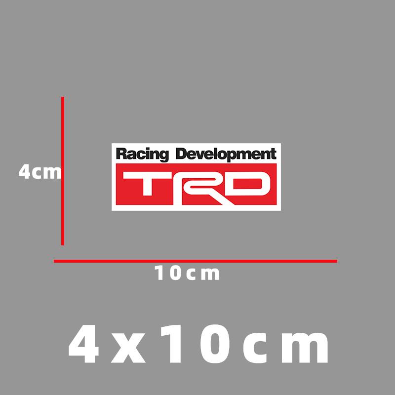 Suitable for Toyota GR modified TRD racing FAW GAC Toyota reflective car sticker door body sticker rear glass sticker