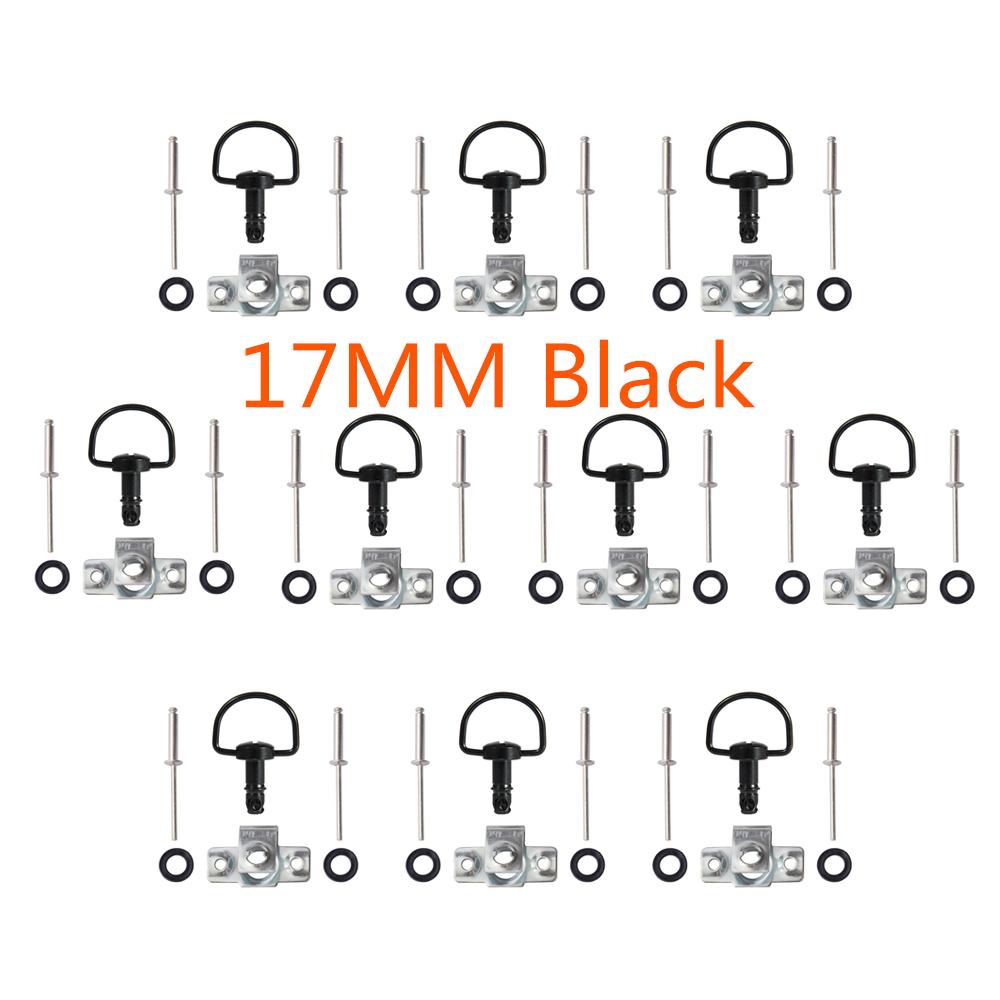 Universal Quick Release D-ring Turn Rivet Race Fairing Fastener 14MM/17MM/19MM For Honda For yamaha For suzuki For BMW