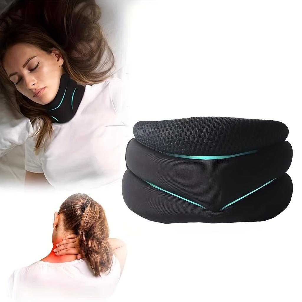 Adjustable Neck Support Brace for Posture Correction - 3-level Adjustment