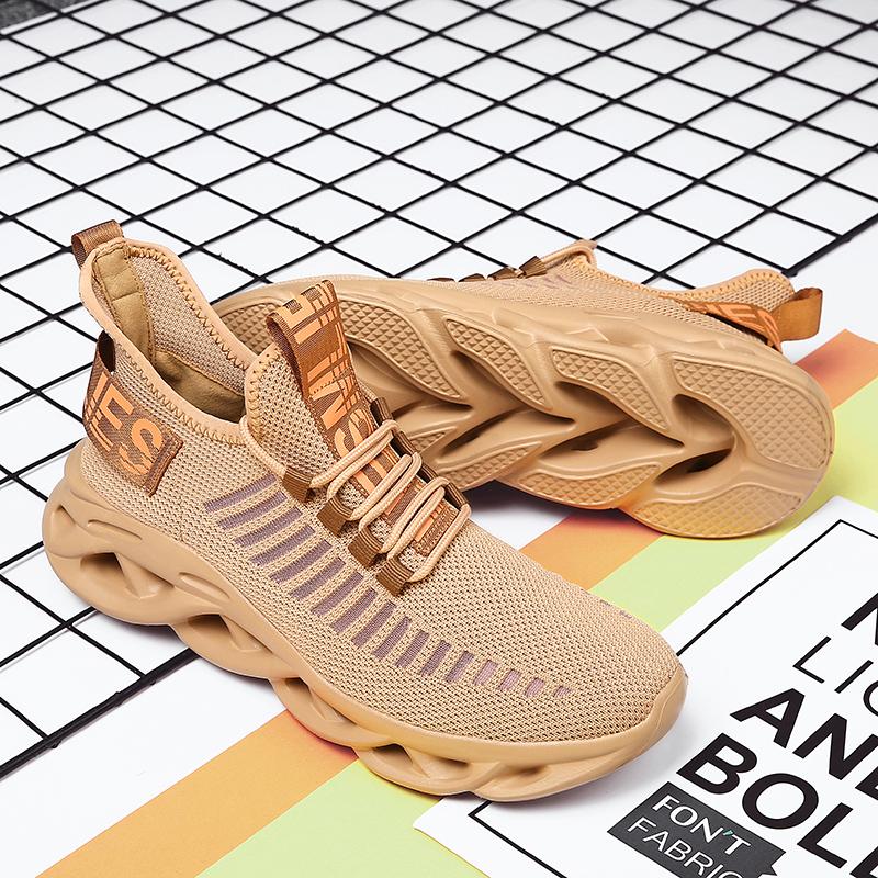 Fashion Sneakers For Men Casual Shoes Breathable Lightweight Men Shoes Spring Autumn Non-Slip Popular Mesh Male Lace Up Shoes