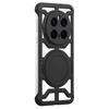 For Honor Magic7 Pro 5G Case with Kickstand Heat Dissipation Hard PC Phone Back Cover Carbon Fiber Texture