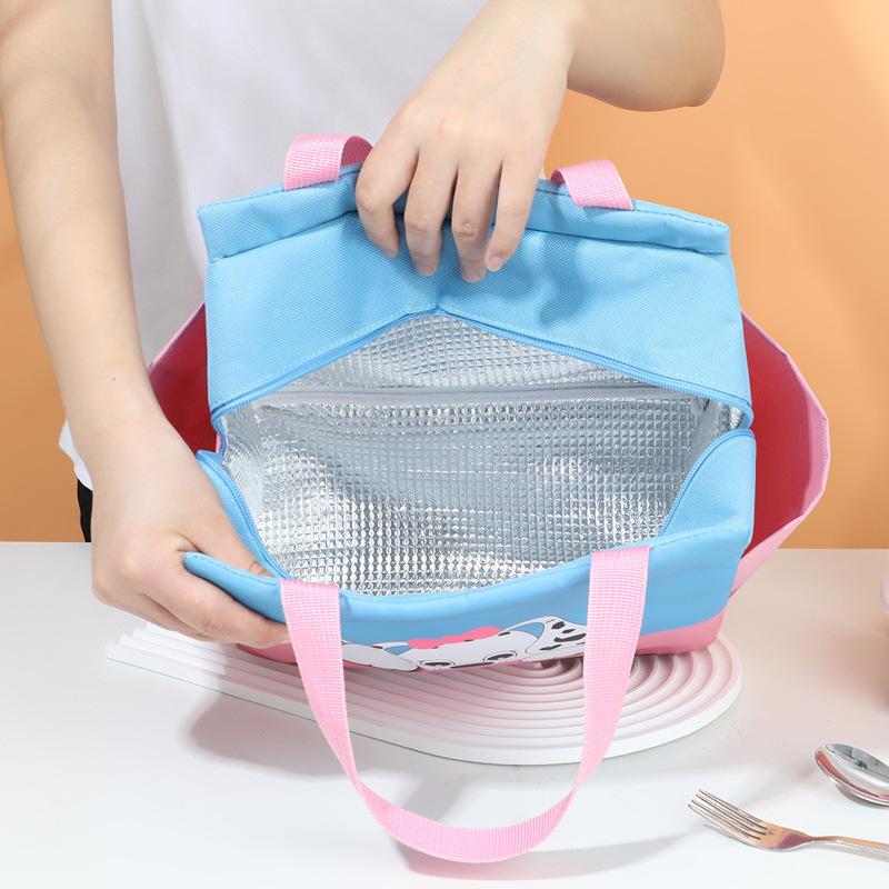 Borsa termica per il pranzo di grande capacità, in tessuto Oxford, per conservare gli alimenti, borse da picnic, borse frigo portatili