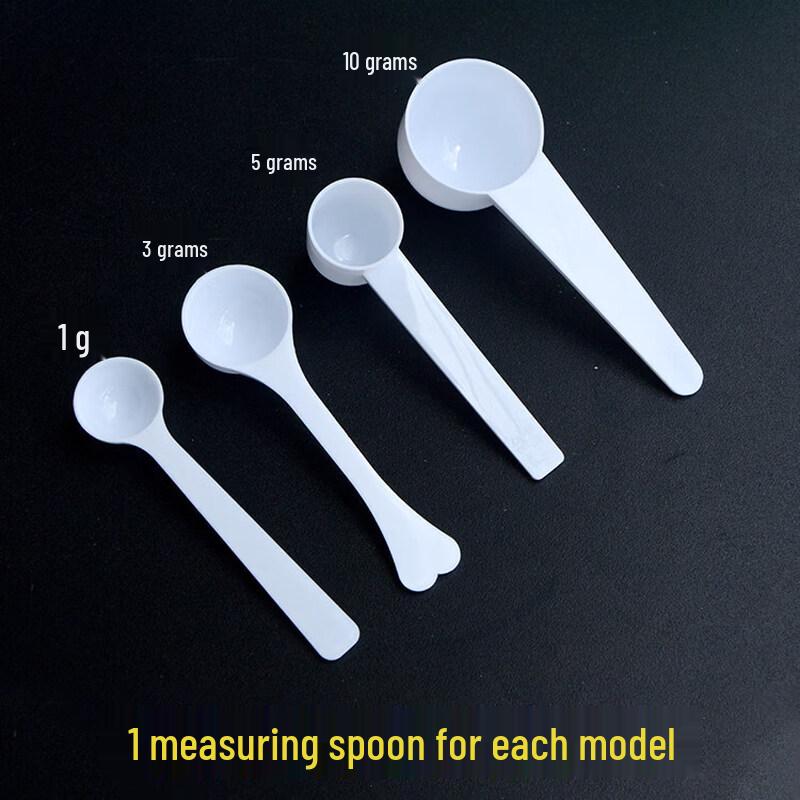 Qiwei Round-Bottom Plastic Measuring Spoons
