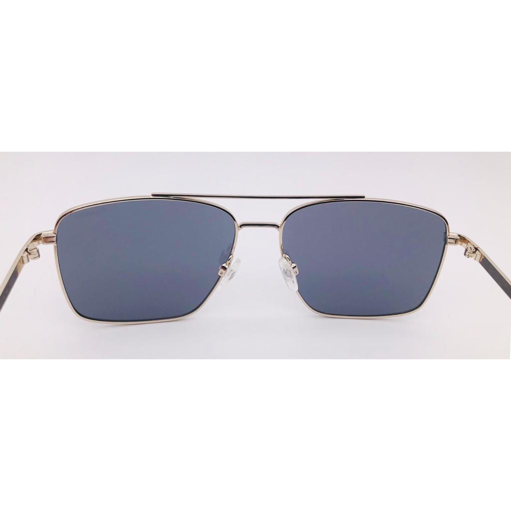 RSINC Unisex Polarisierte Sonnenbrille UV-Schutz Quadratisch Silber Schwarz LCS8016A |O B0DKP2L48S