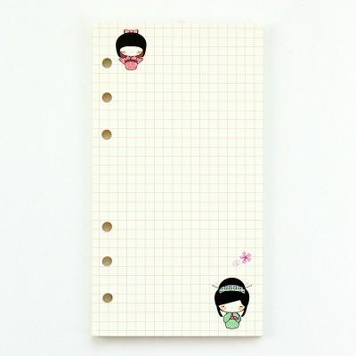 A5 A6 A7 Transparent Loose Leaf Binder Loose Strap Loose Leaf Inner Core Note Book Journal Planner Office Supplies