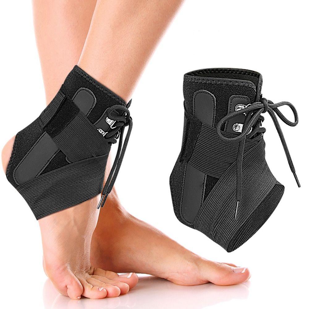 

Unisex Ankle Support Brace Elastic Ankle Brace Stabilizer Universal Lace Up Ankle Brace S